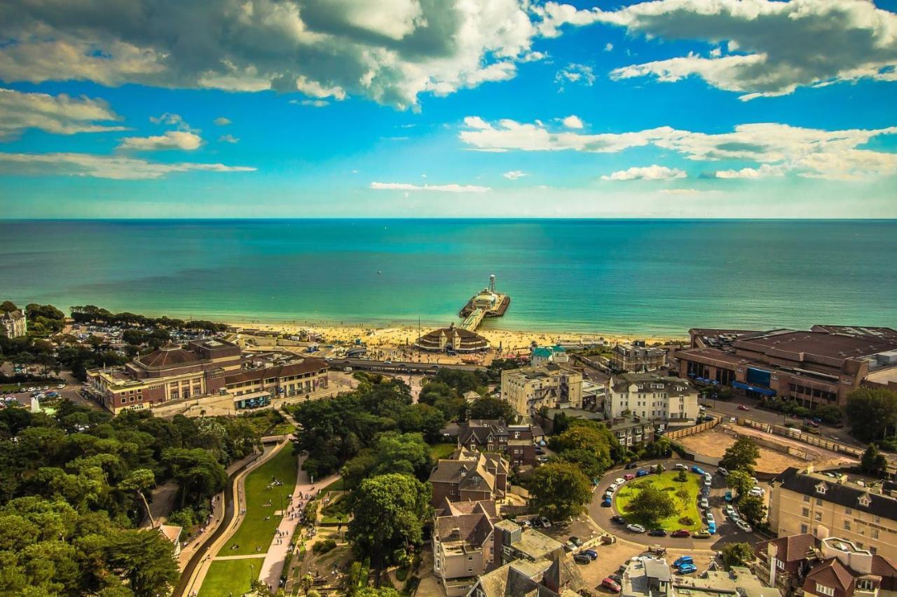 Bournemouth Beachfront Retreat 3 Bedroom 3 Bathroom Seaside B&B With Free Parking Extérieur photo